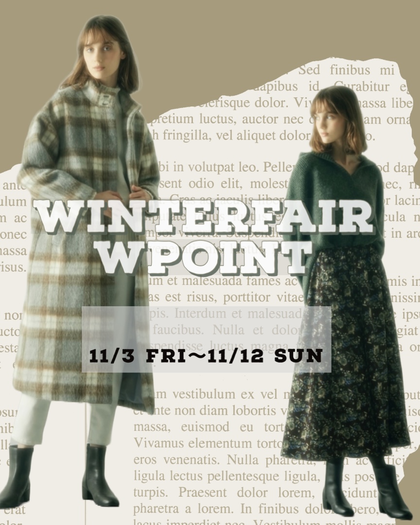 WINTER FAIR & W point